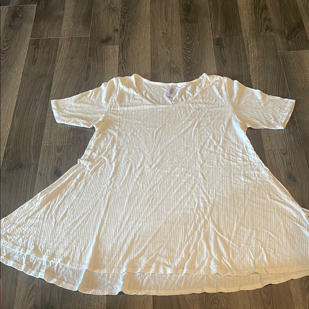 LuLaRoe White Blouse